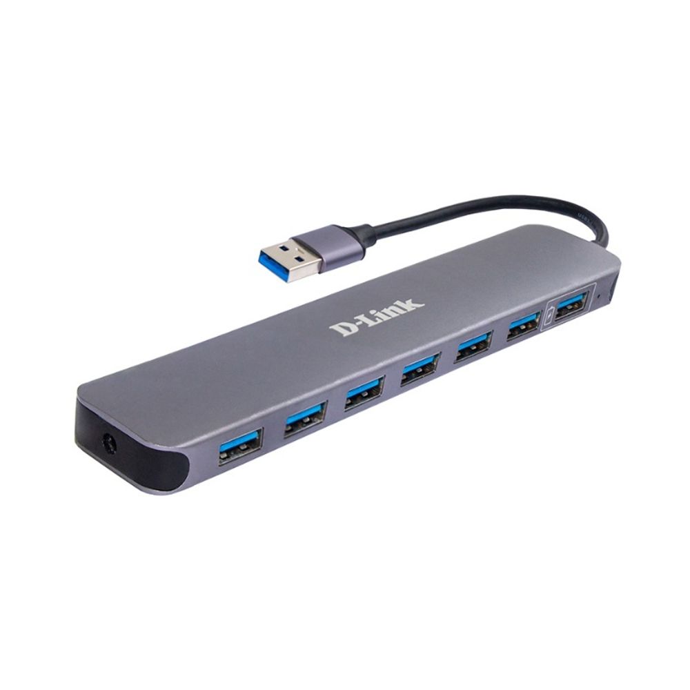 D-Link DUB-1370/B2A Концентратор с 7 портами USB 3.0 (1 порт с поддержкой режима быстрой зарядки) D-Link DUB-1370/B2A Концентратор с 7 портами USB 3.0 (1 порт с поддержкой режима быстрой зарядки)