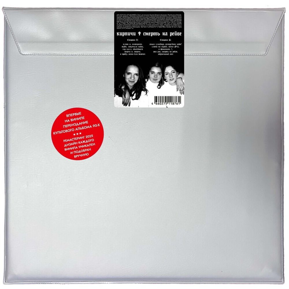 Кирпичи / Смерть на рейве (Limited Edition)(Coloured Vinyl)(LP) Кирпичи / Смерть на рейве (Limited Edition)(Coloured Vinyl)(LP)
