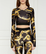 Блузка Versace Jeans Couture - черный(77HAH218JS360)