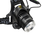 Фонарь налобный Следопыт PF-PFL-HL28 Эон 5Вт Zoom 3режим. Аккум. 220в+12в 2х18650(200мАч)