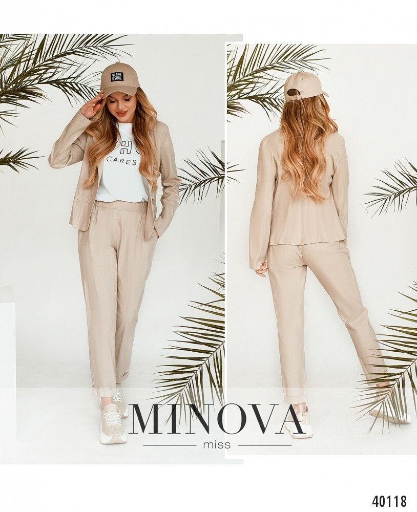 Костюм 1088Н-бежевый Minova