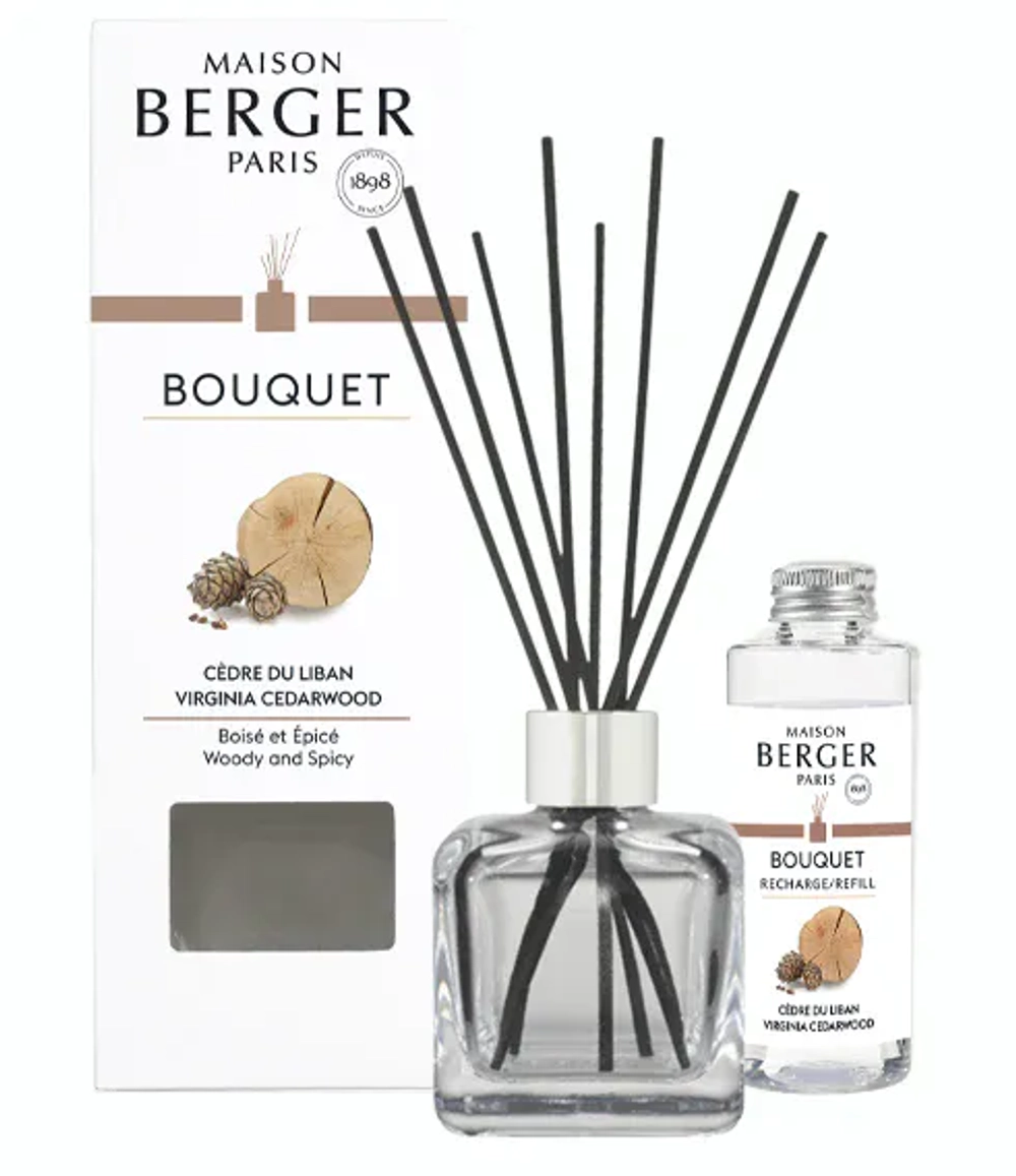 Maison Berger Paris Набор палочек для кубиков льда 100 мл + ароматическое масло кедра EAN 3127290077547