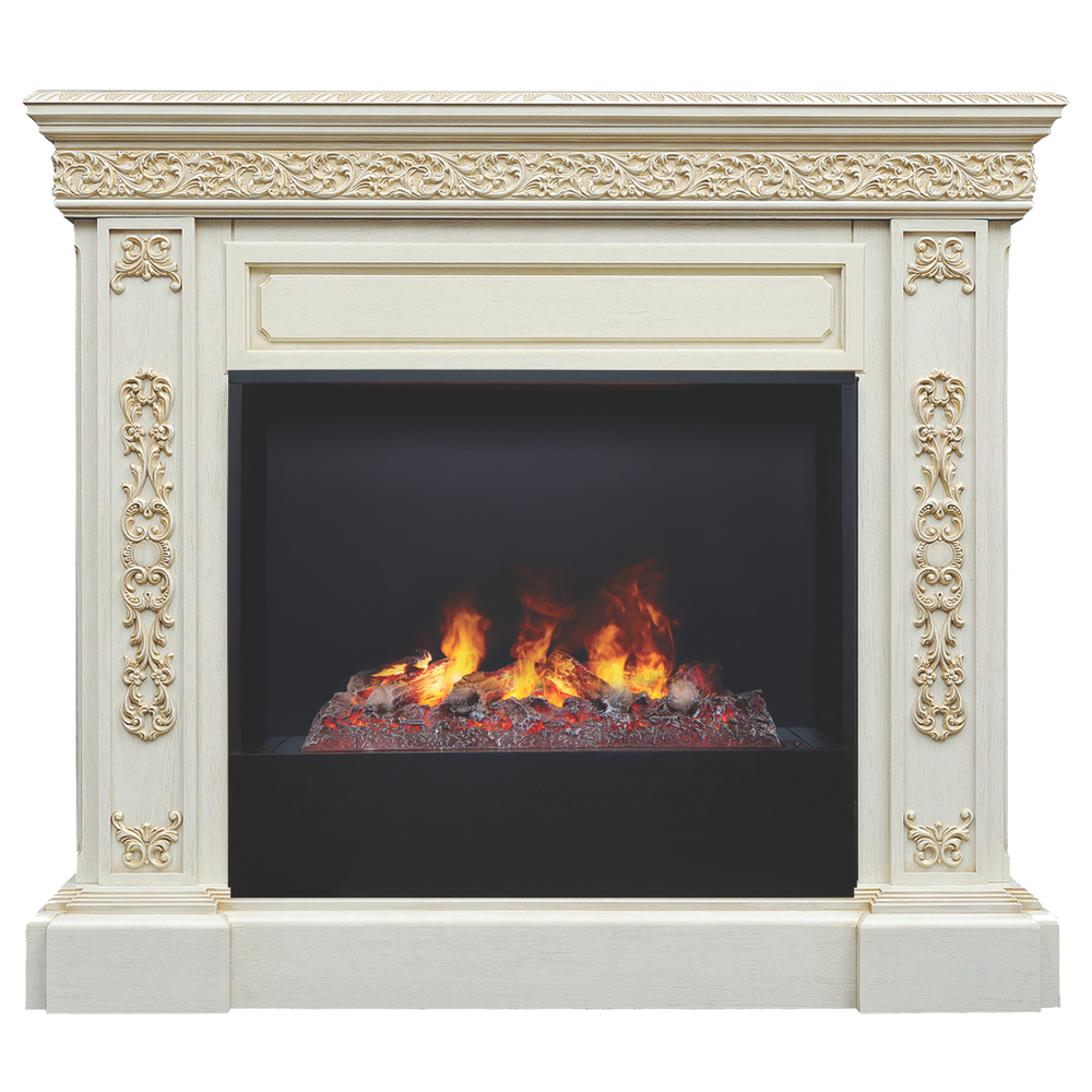 Каминокомплект Real Flame Ekaterina 26 WT с очагом 3D Cassette 630