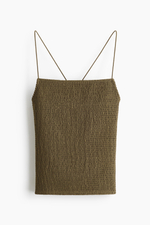 Топ со сборками - H&M