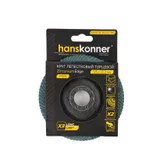 Круг лепестковый двухсторонний 125х22, ЦИРКОНИЕВЫЙ, зерно 100, Штурм — фото 5