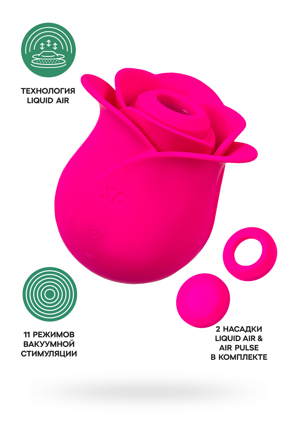 Вакуумный массажер Satisfyer Pro 2 Modern Blossom 065861SA