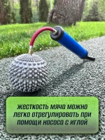 Набор МФР мячей массажных 2 шт 9 см для ног и рук надувных