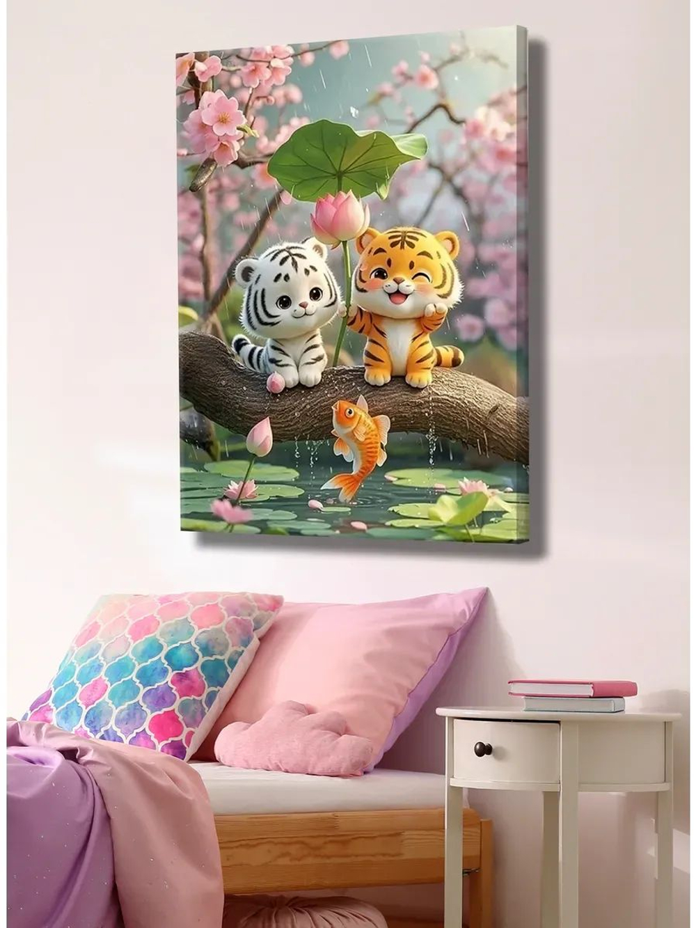 Картина "Игривая пара", галерейная 30х40см 1шт.
