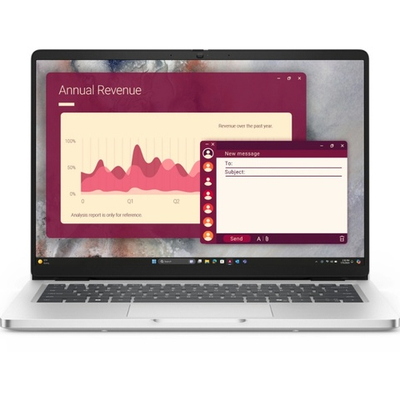 Ноутбук Dell Pro 14 Core 7 265U 14,0" FullHD+ 1920x1200, 32GB DDR5, 1TB SSD, Intel graphics, Linux