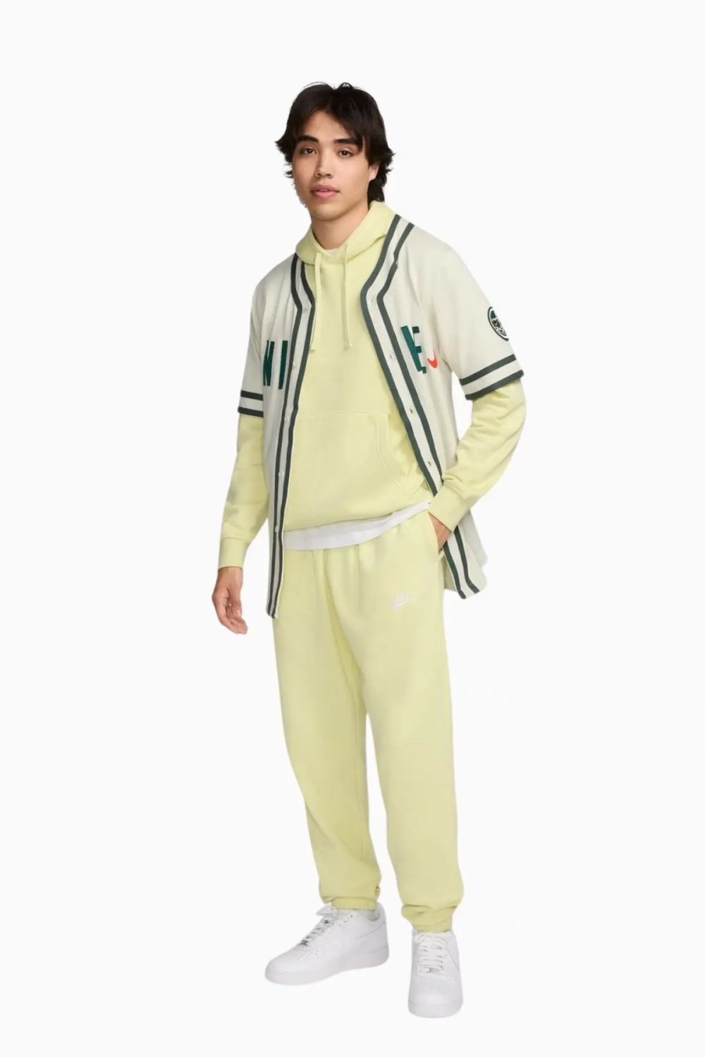 Кофта Nike Sportswear Club Fleece - желтый