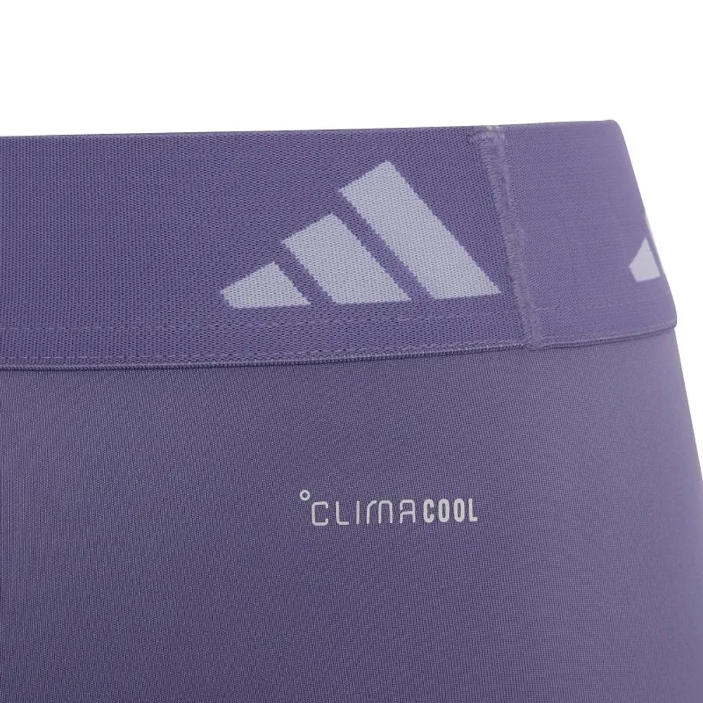 Детские шорты Adidas Girls Techfit Short Leggins - magic lilac/white