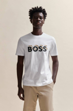 Футболка Tiburt 427 BOSS BLACK - белый(50506923)