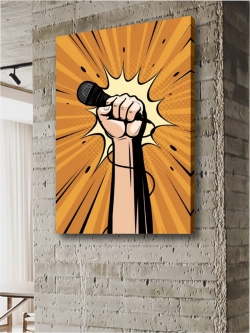 Картина Прорыв звука модульная 50x70см 1шт.