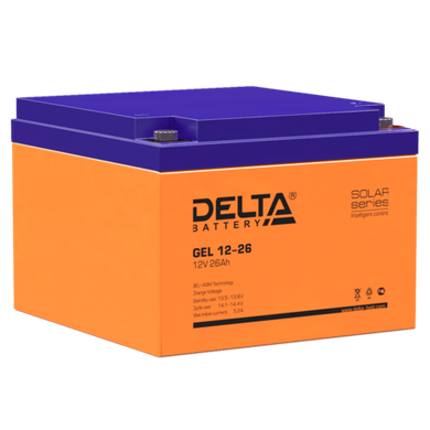 Аккумулятор DELTA GEL 12-26