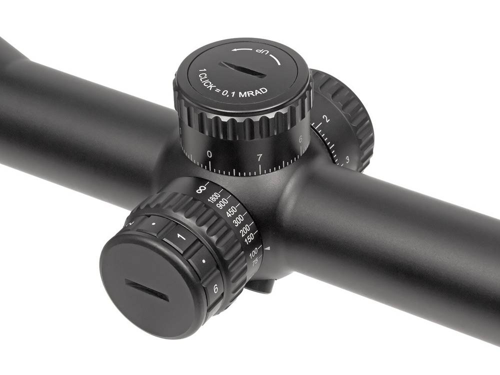 Прицел Gaut Azurite 6-24x50, сетка 35, FFP, подсветка красная, 30мм, 0.1 МIL, 1000g, IPX7, 878г