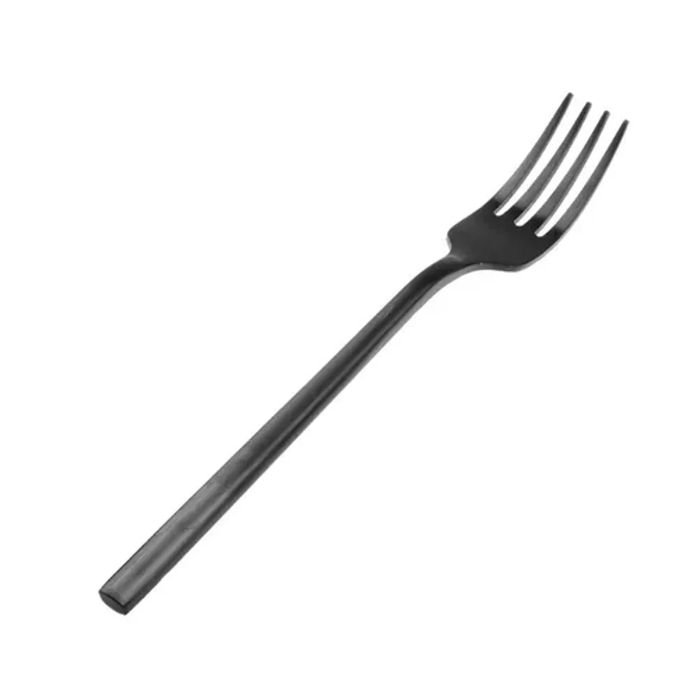 Вилка столовая 19 см матовая черный цвет Black Sapporo PVD P.L. - Davinci [12]