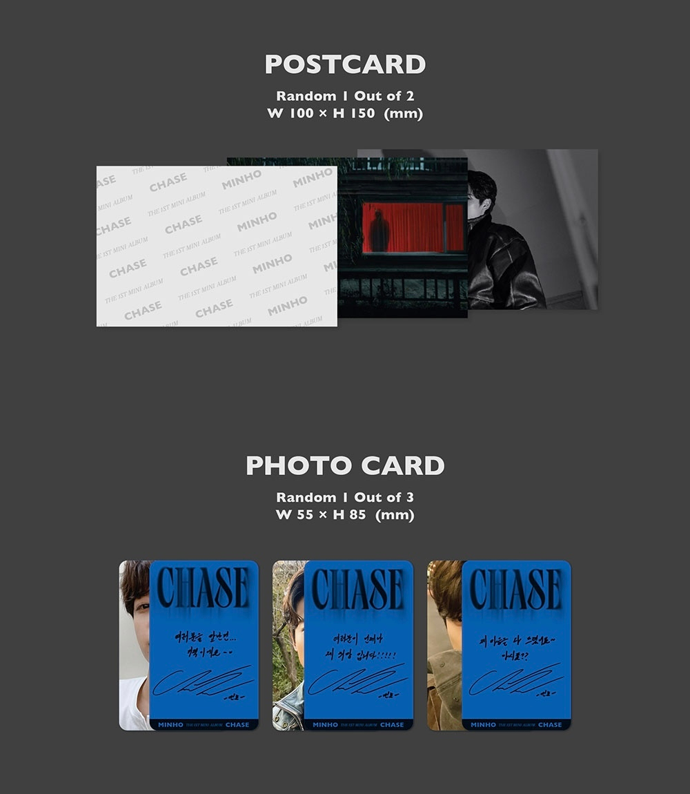 Альбом MINHO (SHINee) - CHASE (Photo Book Ver.)
