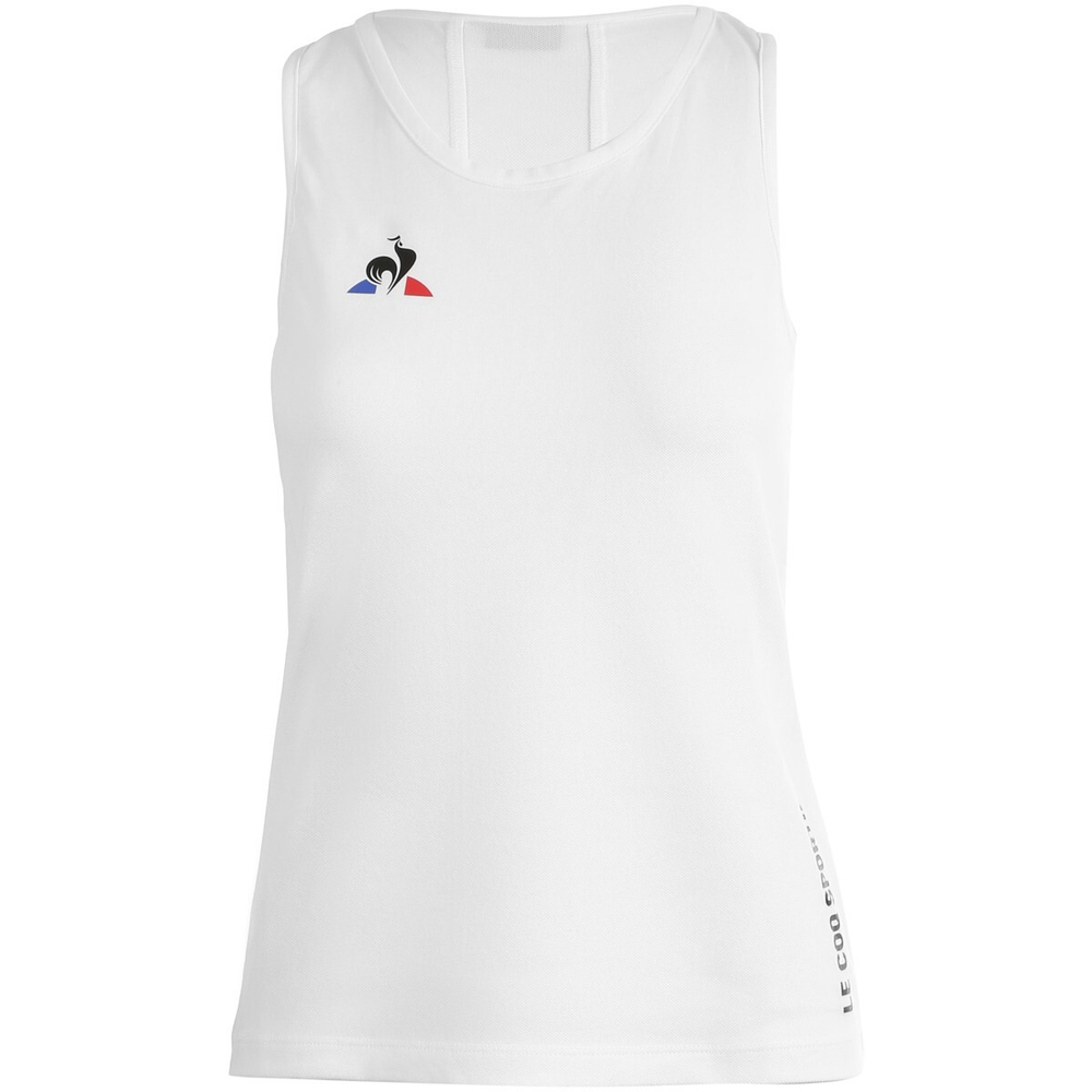Женский топ теннисный Le Coq Sportif Débardeur No.4 W - optical white