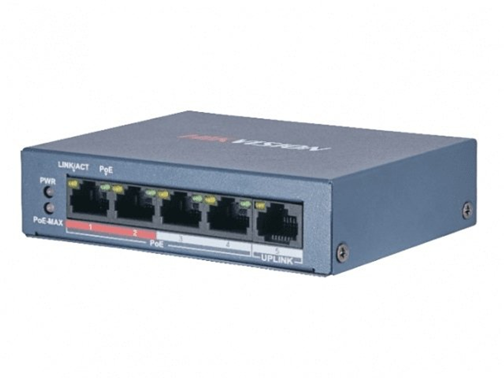 Коммутатор с питанием POE DS-3E0105P-E/M(C) Hikvision