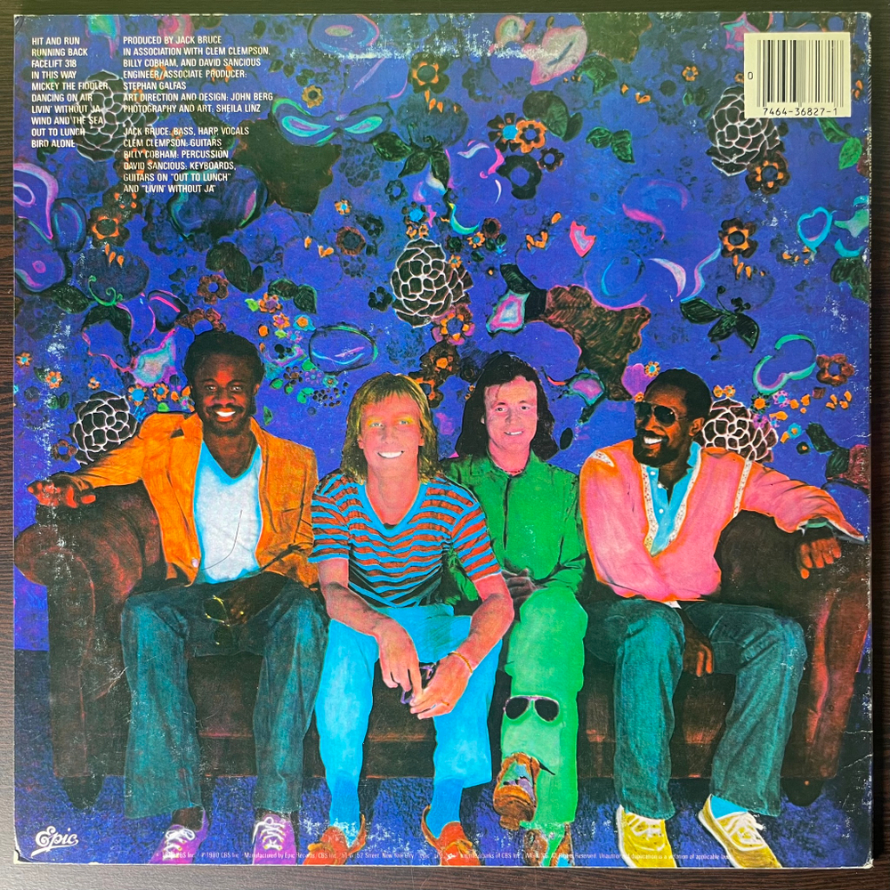 Jack Bruce And Friends ‎– I've Always Wanted To Do This (США 1980г.)