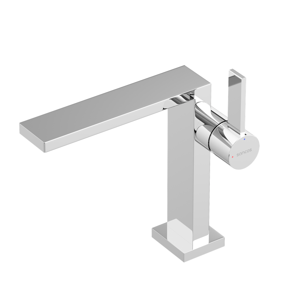 Смеситель для раковины Sancos Linn, хром, арт. SC9019CH