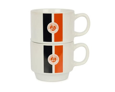 Чашка Roland Garros 2 шт.— белый