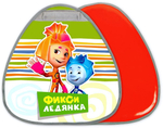 Ледянка мягкая грушевидная 525*500мм "Фиксики на зеленом"
