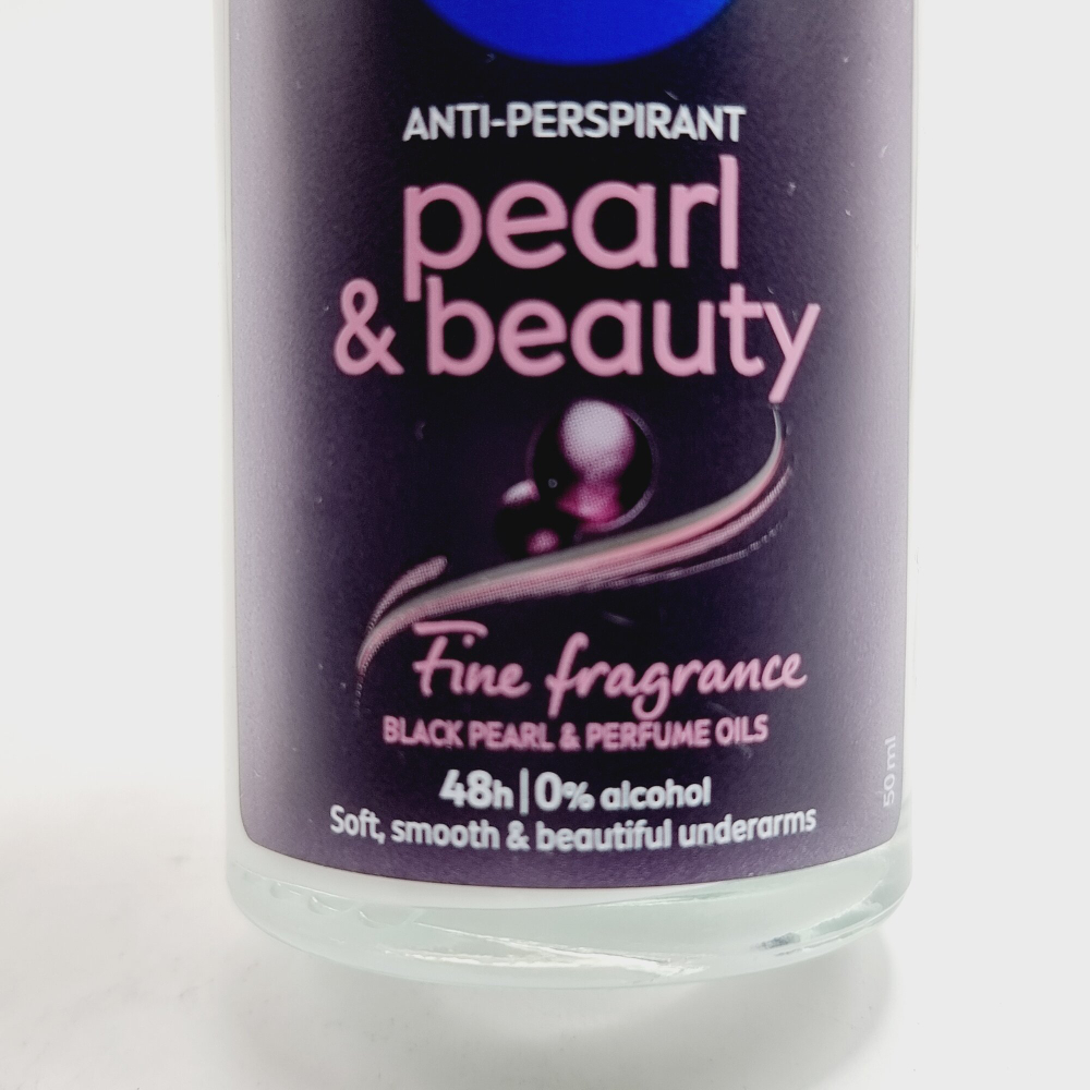 Антиперсперант шариковый NIVEA Pear&Beauty 48 часов с экстрактом жемчуга, парфюмированный, без спирта, 50 мл (Германия)