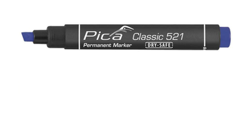 Маркер перманентный синий Dry-Safe Pica 521/41