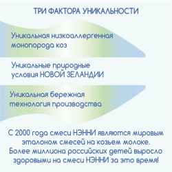 Смесь на козьем молоке Ненни классика 0-12 месяцев 800 г