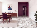 Марбл виола КГ 01 / Marble viola PG 01 600х600 (1-й сорт)