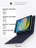 Чехол книжка для iPad 7/8/9 (10,2")/ Pro (10,5") Gurdini Milano Series Midnight Blue