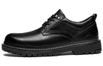 Jeep Casual Leather Shoes Men"s Low top Black