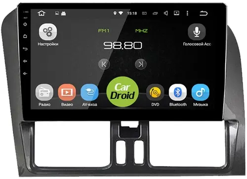 Магнитола для Volvo XC60 2014-2017 - Airok RM-3803 Android 12, SIM-слот