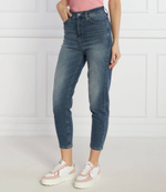 Джинсы MOM SLIM UH BH1264 Tommy Jeans - голубой(DW0DW17628)