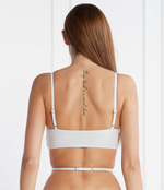 Топ бикини Calvin Klein Swimwear - серебряный(KW0KW02250)