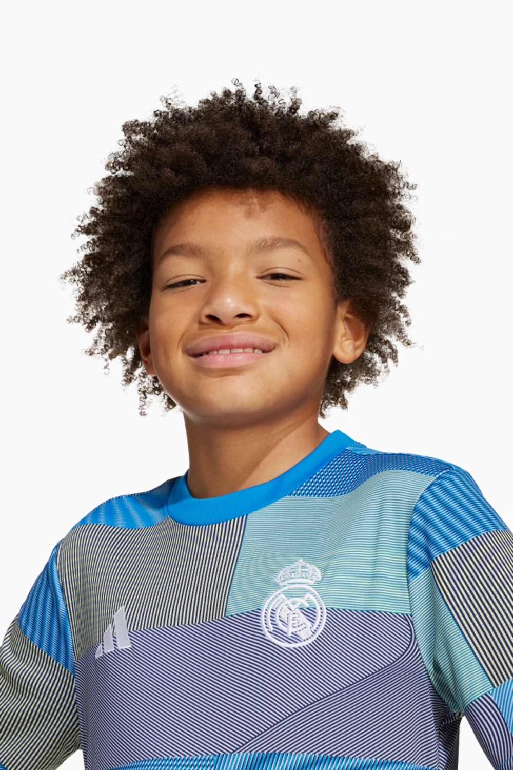 Футболка adidas Real Madrid 25/26 Pre-Match Junior - синий