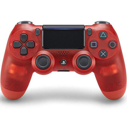 Беспроводной геймпад DualShock 4 для PS4 (Crystal Red, 2ое поколение, China)