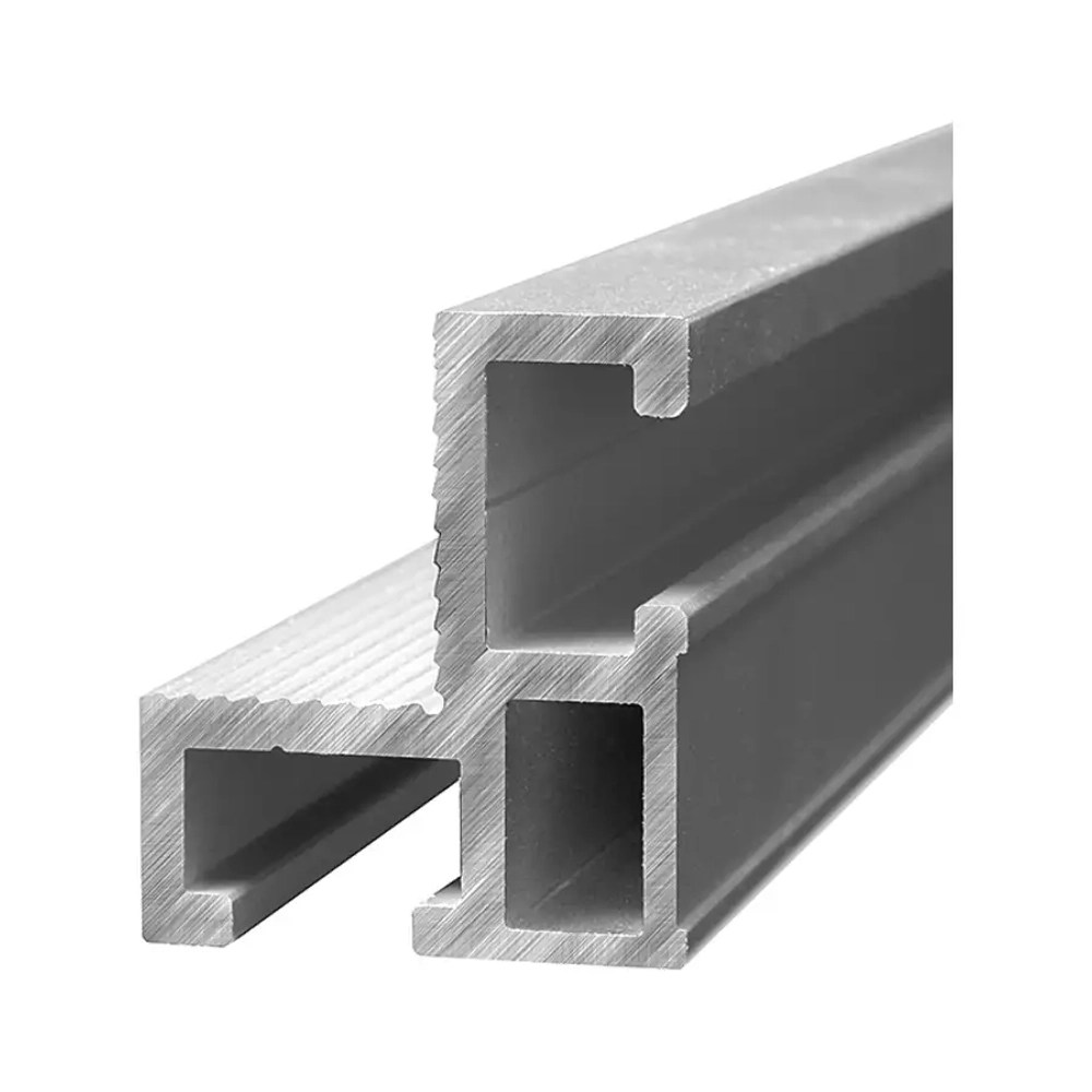 Профиль-шина анодированная 30х26 мм 1000 мм Woodwork TR30.100