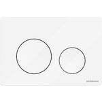 Кнопка смыва Ceramicanova Баланс (Balance) Круг (Circle), белый глянцевый, CN12-001W