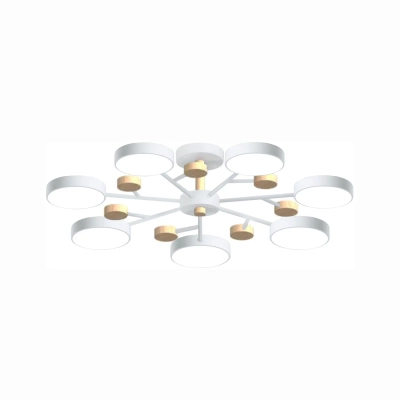 Потолочный cветильник LED4U L3205-800 WH