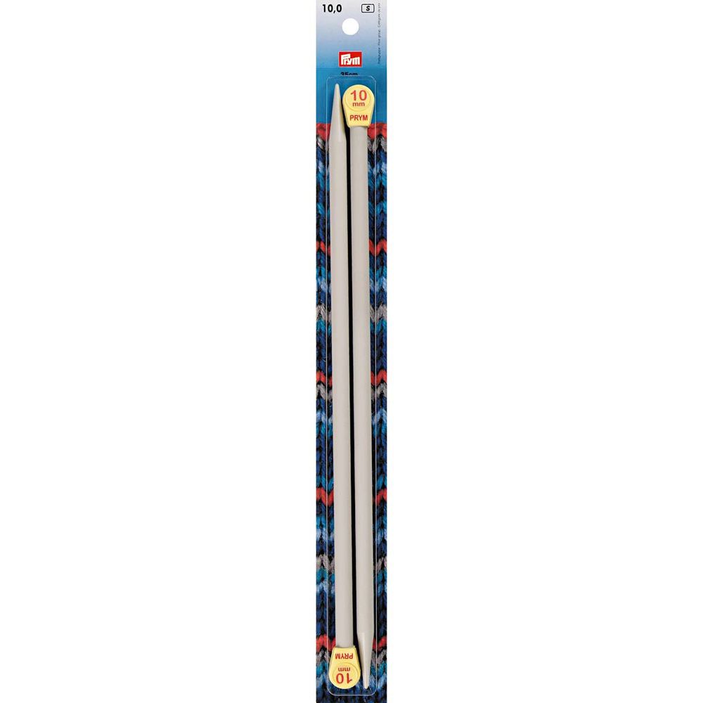 Спицы прямые, Prym ⌀10,0 мм, 35 см Спицы прямые, Prym ⌀10,0 мм, 35 см