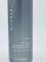Rituals дезодорант спрей мужской Homme 24H спрей-антиперспирант 200 мл (Нидерланды)
