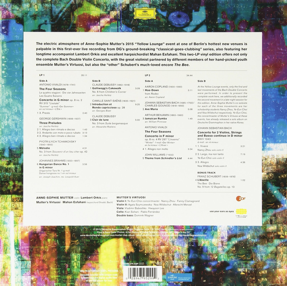 Anne-Sophie Mutter / The Club Album - Live From Yellow Lounge (2LP)