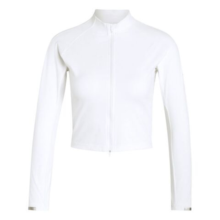 Женская теннисная футболка (дл. рукав) Adidas Techfit Long Sleeve Pro - white