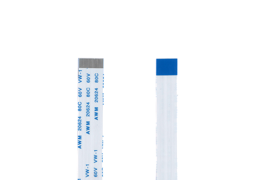 Шлейф 20 pin, 10 см, шаг 0.5 мм FFC, прямой А