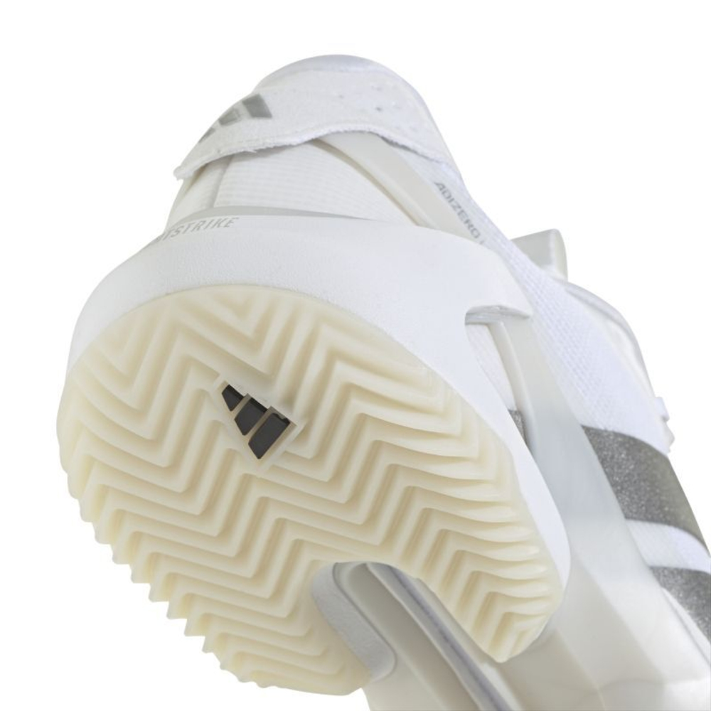Женские Кроссовки теннисные Adidas Adizero Ubersonic 5 W Clay - cloud white/silver metallic/cloud white