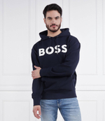 Худи WebasicHood BOSS ORANGE - темно-синий(50487134)