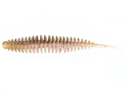 Слаги съедобные искусственные Lucky John TRICK ULTRAWORM 2in (50 мм), цвет T71, 9шт.