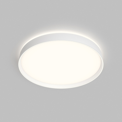 DK6511-WH Накладной светильник, LED, 50W, IP 20, 3000K - 6500K, белый, металл, полимер